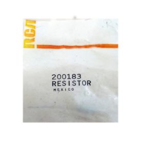 RCA VCR Replacement Resistor Mexico Part No. 200183