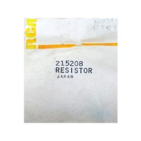 RCA VCR Replacement Resistor Japan Part No. 215208