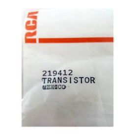 RCA VCR Replacement Transistor Part No. 219412
