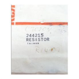 RCA VCR Replacement Resistor Taiwan Part No. 244215