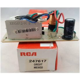 RCA VCR Replacement Circuit Part No. 247617