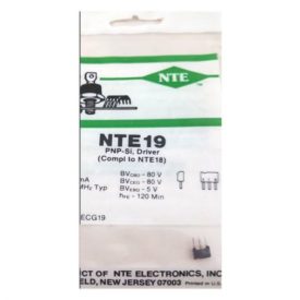 NTE Electronics VCR Replacement Transistor Part No. NTE19