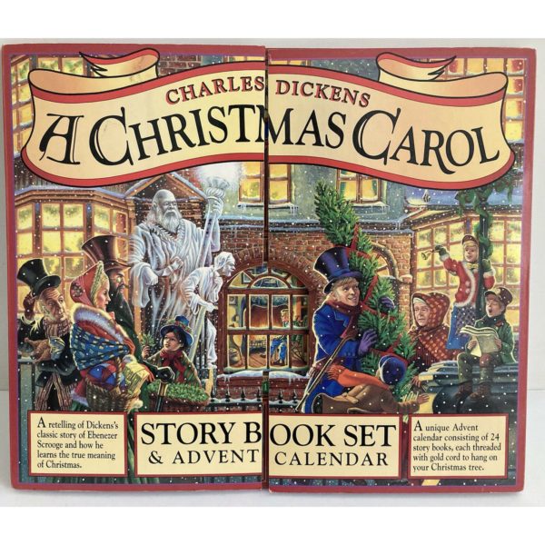 A Christmas Carol Book Set and Advent Calendar by Charles Dickens and Mary Packard (1995) (Hardcover)