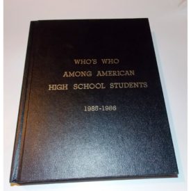 Whos Who Among American High School Students, 1985-1986 (20th Annual Edition, Vol. VI) (Hardcover)