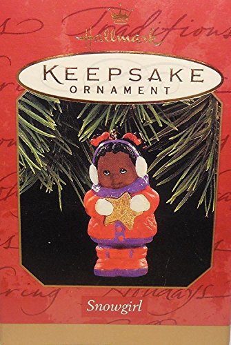 Hallmark 1997 Snowgirl African-American Ornament