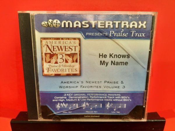 Mastertrax Presents Praise Trax He Knows My Name (Music CD)