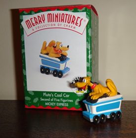 Disney Plutos Coal Car 1998 Hallmark Merry Miniature