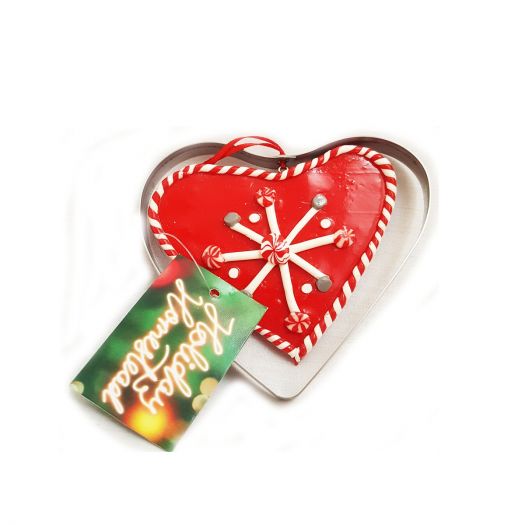 St. Nicholas Square Holiday Homestead Heart-shaped Cookie Cutter Ornament