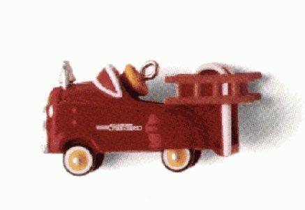 Kiddy Car Classics Murray Fire Truck 2nd in Series Miniature 1996 Hallmark Ornament QXM4031