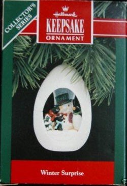 Hallmark Ornament Winter Surprise 1992