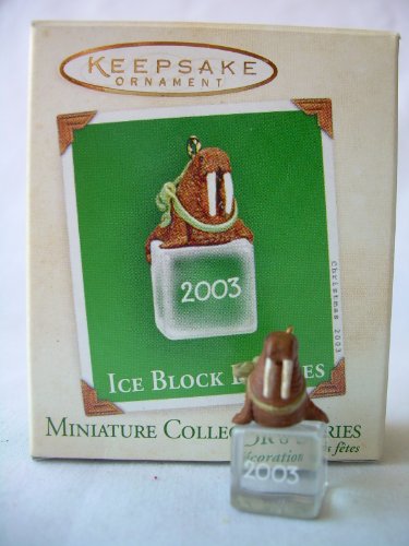 2003 Hallmark Ornament Miniature Ice Block Buddies # 4 Series