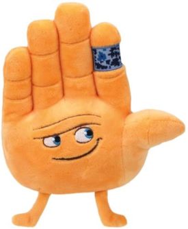 Ty HI 5 Stuffed Hand Emoji Movie