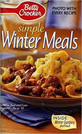 Betty Crocker Simple Winter Meals January 2003 #192 (Betty Crocker) (Cookbook Paperback)