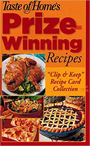 Prize-Winning Recipes: Clip & Keep Recipe Card Collection (Taste of Home) (Cookbook Paperback)