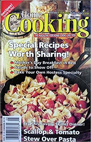 Home Cooking May 2001 (Home Cooking) (Cookbook Paperback)