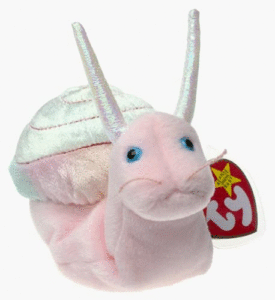 Ty Beanie Babies - Swirly the Snail