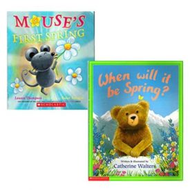 Springtime Scholastic Book Bundle & Toy [3 Piece]