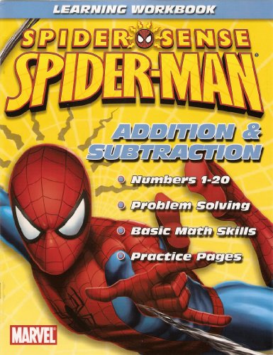 Spider-Man Workbook Addition& Subtraction by Marvel (Paperback)