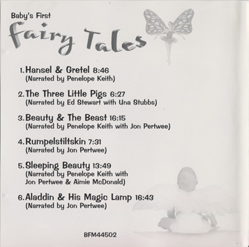 Baby's First Fairy Tales (Music CD)
