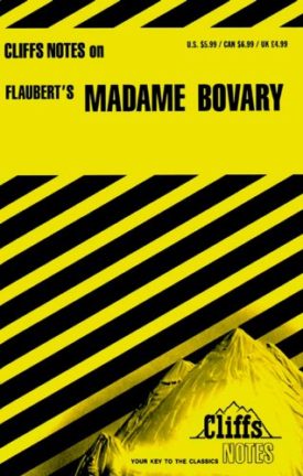 Flauberts Madame Bovary (Cliff Notes) (Paperback Textbook)