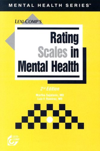 Rating Scales in Mental Health (Paperback)