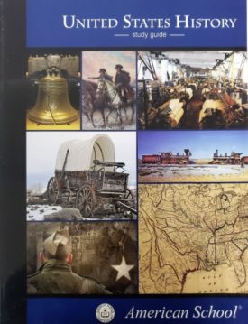 American School Study Guide for United States History by Jason Marsh based on the Textbook The American Vision, 2010 published by Glencoe/McGraw-Hill  (Paperback)