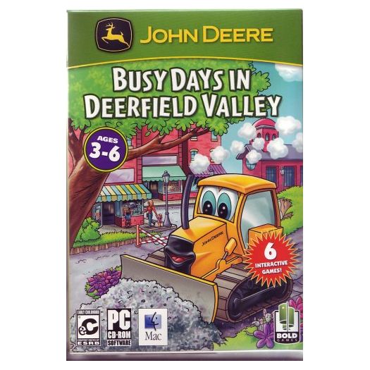 John Deere: Busy Days in Deerfield Valley Ages 3-6 (CD PC Game)