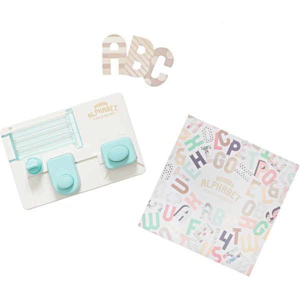 Mini Alphabet Punch Board by We R Memory Keepers