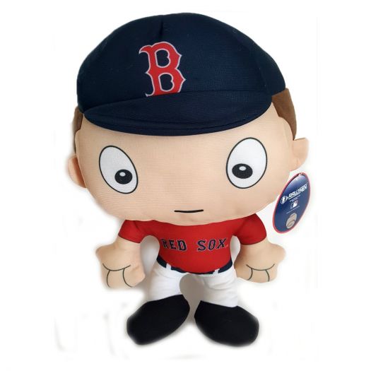 13 Boston Red Sox Plush Big Head Boy Baseball Player Soft Doll Rallymen