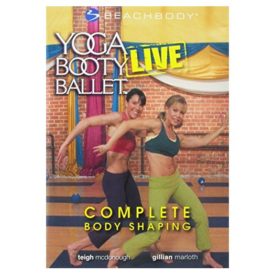 Yoga Booty Ballet Live: Complete Body Shaping! (Beach Body) (DVD)