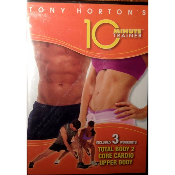 Tony Hortons 10 Minute Trainer Includes 3 Workouts Total Body 2, Core Cardio, Upperbody (DVD)