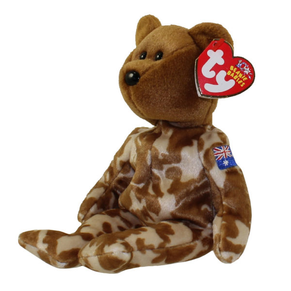 TY Beanie Baby - HERO the Military Bear (Australia Version) (8 inch)