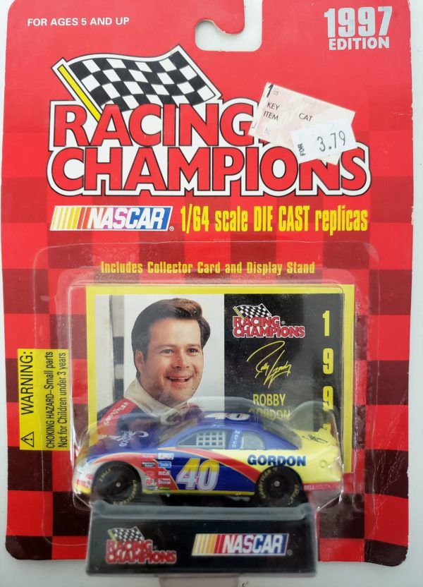 NASCAR #40 Robby Gordon Sabco Chevy Monte Carlo 1997 Racing Champions 1:64 Diecast