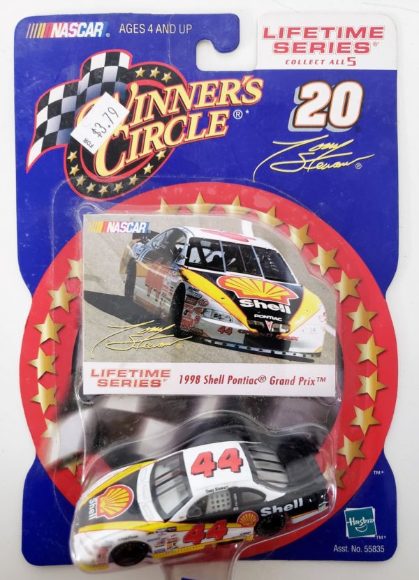 NASCAR #44 tony Stewart Lifetime Series 1998 Shell Pontiac Grand Prix 2000 Winners Circle 1:64 Diecast