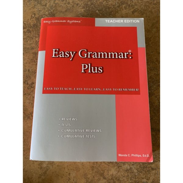 Easy Grammer Plus Teachers Edition 2007 (Paperback)