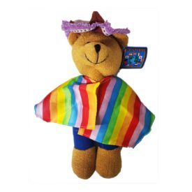 Bears of the World Mexico Rainbow Poncho Teddy Bear 12