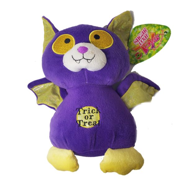 Sugarloaf Creations Trick or Treat Purple Bat Plush 11