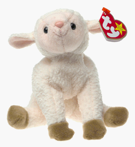 TY Beanie Baby - EWEY the Lamb