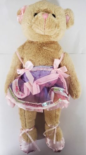 Weissman Ballerina Teddy Bear 12 Pink/Purple Tutu