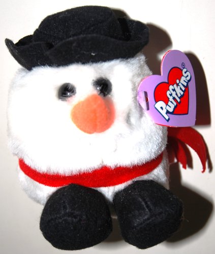Puffkins Bean Bag Plush - Flurry the Snowman