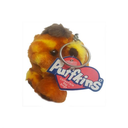 Puffkins Plush Collectible Key Ring - Ginger The Giraffe