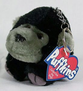 Puffkins Plush Collectible Key Ring - Max The Gorilla