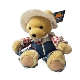 Bearly Scary Scarecrow 8 Teddy Bear Plush by Papel