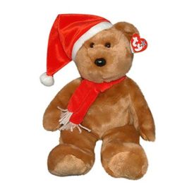 Ty Beanie Buddies 1997 Holiday Teddy Bear Plush