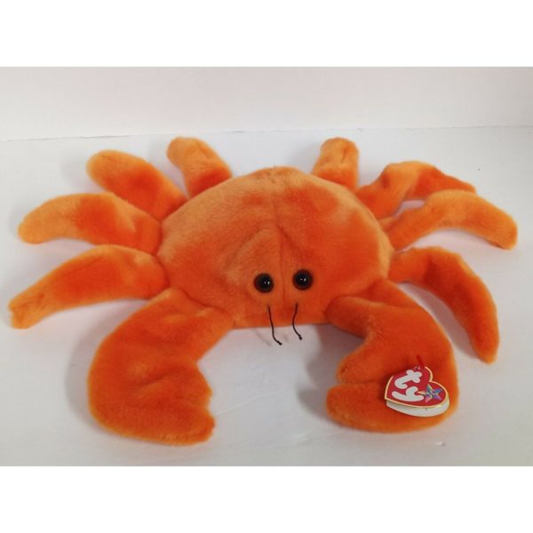 Ty Beanie Buddy - DIGGER The Orange Crab Plush