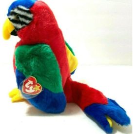 Ty Beanie Buddy - JABBER The Parrot Plush