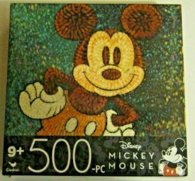Cardinal Disney Mickey Mouse Painted Art Puzzle 500 Piece