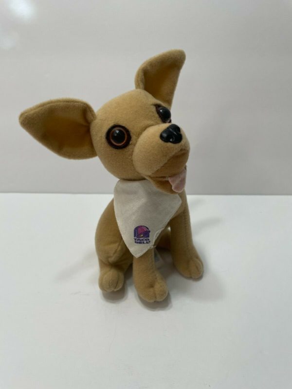 Taco Bell Talking Chihuahua Plush Toy - Says: I'm Getting Hungry