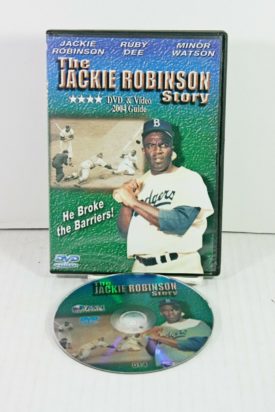 The Jackie Robinson Story DVD Video Guide 2004 42 Dodgers Black History Baseball (DVD)