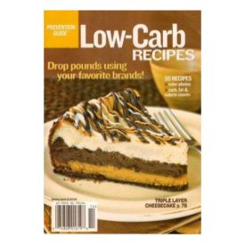 Prevention Guide Low-Carb Recipes (December 2003) (Cookbook Paperback)